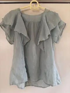 earthmusic＆ecologyブラウス☆ミント色
