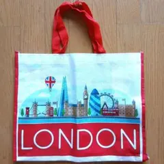 LONDON　ロンドン　トートバッグ　エコバッグ　ナイロン製