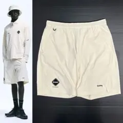 未使用】 24SS FCRB EMBLEM SWEAT SHORTS ベージュ - メルカリ