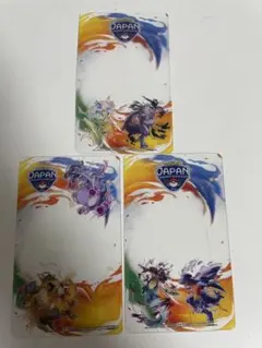 ポケモンジャパンチャンピオンシップス2025　クリアシート　３枚セット