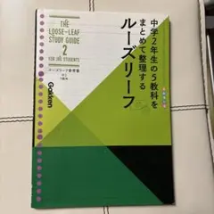 中学2年生の5教科をまとめて整理する ルーズリーフ参考書