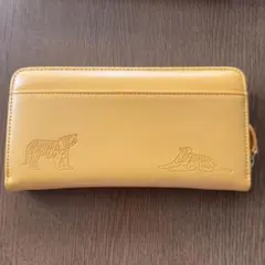 【新品未使用】虎 イエロー 長財布のサムネイル