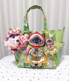コヤンイサムチョン・ハンドメイド トートバッグ・ユキエモン コヤンイサムチョン・ハンドメイド トートバッグ・ショルダーベルト