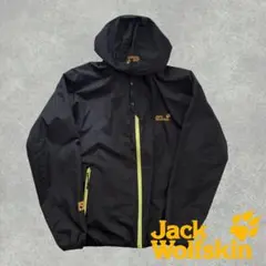 Jack Wolfskin フード付き ナイロンジャケット マウンテンパーカー
