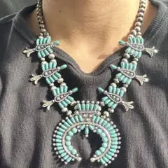 D*n様 ナジャ インディアンジュエリー ターコイズ ネックレス ヴィンテージ