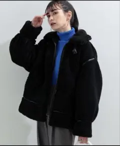 Ray BEAMS/ボア ボマー ブルゾン