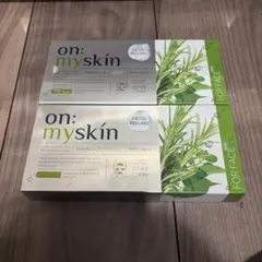 オンマイスキン　ハーブピーリング　フェイス用　4ml ×8個 2箱セット