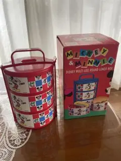 Disney ミッキー&ミニー 3段ランチボックス