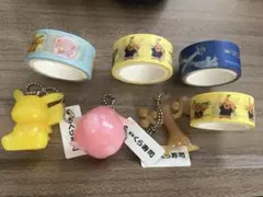 ポケモン×くら寿司　マスキングテープとストラップセット