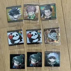 呪術廻戦　ウエハース　にふぉるめーしょん　ステッカー 9枚セット