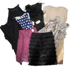 ◯未使用保管品 レディース ワンピース ドレス スカート 8点 まとめ売り