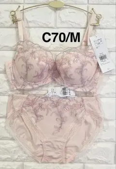 トリンプ　天使のブラ　スリムライン　極上ライトTR634 上下セット　C70/M