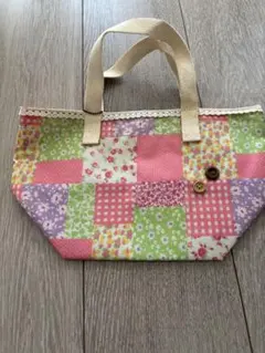 パッチワークデザイン トートバッグ