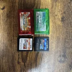 ポケットモンスターゲームソフト4本セット