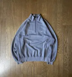 00s NIKE ニット ハーフジップ archive y2k テック 短丈