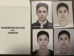 SEVENTEEN 写真 証明写真 4枚セット 成分エディター