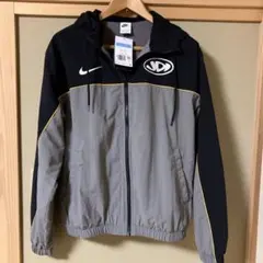 Nike ナイロンジャケット フード付き グレー/ブラック