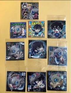 鬼滅の刃　嘴平伊之助　ウエハース　ステッカー　まとめ売り　猪子