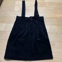 美品！！ スカート Sサイズ コーデュロイ 黒 アース