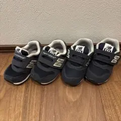 new balance ベビーシューズ ネイビー 13cm どちらか1足