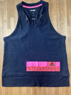 新品【 adidas×STELLA McCARTNEY 】フリルメッシュタンク 新品【 adidas×STELLA McCARTNEY 】フリルメッシュタンク