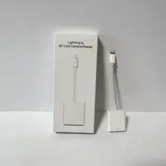 Apple純正 Lightningライトニング　SDカードカメラリーダー