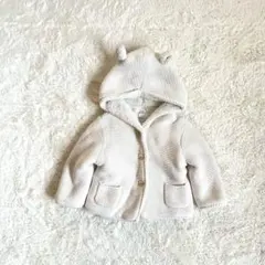 babyGAP くま耳フード付き 裏ボア アウター 70cm 6ヶ月