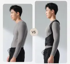 背背佳 babaka 美背中サポート 男女兼用 背筋サポーター 姿勢矯正 3XL