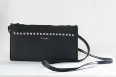 BEAMS ハンドバッグ ショルダーバッグ ブラック 金具 シルバー レディースのサムネイル