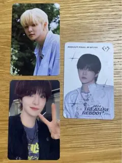 treasure reboot final ソウルコン　トレカ　ジフン