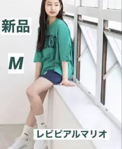 新品・未使用【champion×repipi】カレッジロゴワイドT M