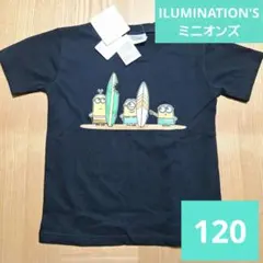子供　イルミネーションズ ミニオンズ　Tシャツ　カットソー　半袖　120　黒のサムネイル