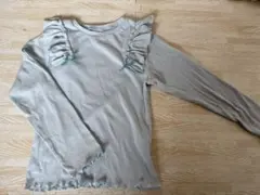 アプレレクール　フリルリボン長袖カットソー　ロンT