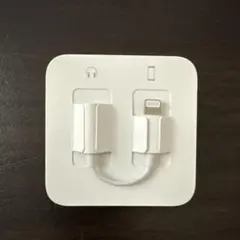 iPhone 純正イヤホン　変換アダプター