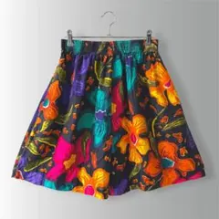 MA déshabillé シルク ショートパンツ　花柄　42 N3626 MA déshabillé シルク ショートパンツ 花柄 42 N3626 - メルカリ