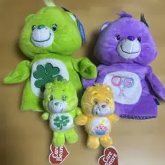ケアベア　キーホルダー　ぬいぐるみ　ハンドパペット