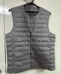 UNIQLO ウルトラライトダウン　ベスト　グレー