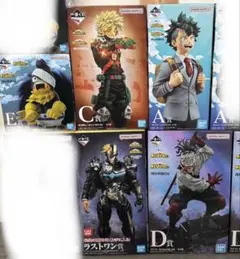ヒロアカ 一番くじ A賞 C賞 D賞 E賞　ラストワン賞　爆豪　アーマードのサムネイル