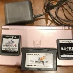 任天堂 DS Lite ピンク ACアダプター付き