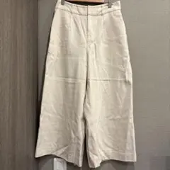 【TOMORROWLAND】ベージュ ガウチョパンツ