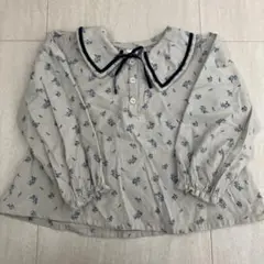 tete a tete花柄 長袖シャツ 110