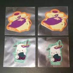 サンリオキャラクターズ ナムコ ステッカー シール ポムポムプリン ポチャッコ