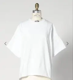 BLAMINK ブラミンク　クルーネックオーバーTシャツ　ホワイト BLAMINK ブラミンク クルーネックオーバーTシャツ ホワイト - メルカリ