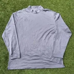 NIKE GOLF モックネック ロングスリーブTシャツ グレー XXL y2k