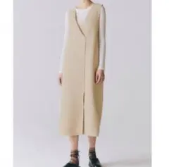 ZARA ノースリーブ ロングワンピース