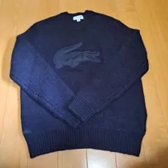 LACOSTE ラコステ ビッグロゴ ニット セーターのサムネイル