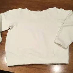 ザラ クリーム色スウェット