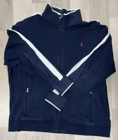 Polo Ralph Lauren ネイビー ジップアップトレーナー XXL