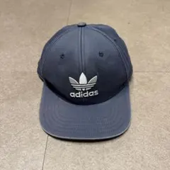 Adidas originals キャップ　帽子　紺　ネイビー　トレフォイル