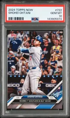 2026年最新】topps now 大谷翔平 2024 psa10の人気アイテム - メルカリ